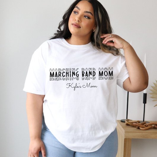 Marching Band Mam  T-shirt