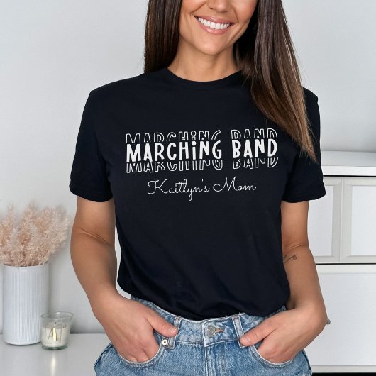 Marching Band Mam  T-shirt
