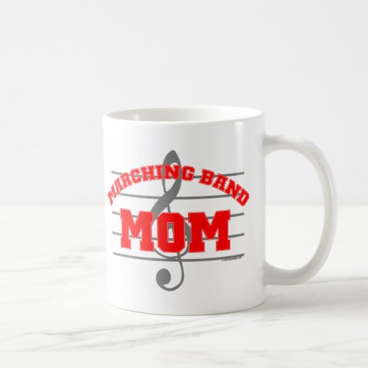 Marching Band mama Koffiemok (Rechts)