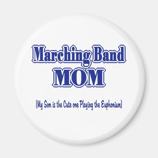 Marching Band mama Magneet (Voorkant)