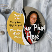 Marching Band mama Ronde Button 6,0 Cm (In situ)