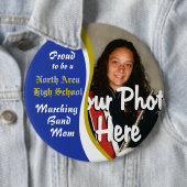 Marching Band mama Ronde Button 6,0 Cm (In situ)