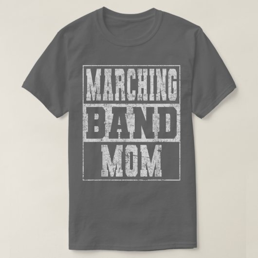 Marching Band mama T-shirt (Design voorkant)