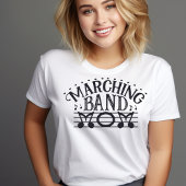 Marching Band Moeder Notities Tshirt
