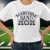 Marching Band Moeder Notities Tshirt
