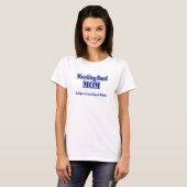 Marching Band Mom/Mellophone T-shirt (Voorkant volledig)