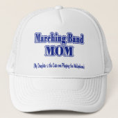 Marching Band Mom/Mellophone Trucker Pet (Voorkant)
