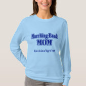 Marching Band Mom/ Trompet T-shirt (Voorkant)