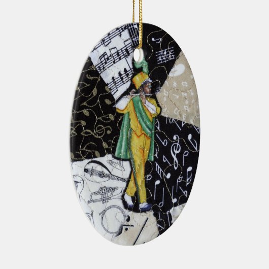 Marching Band Music Ornament (Rechts)
