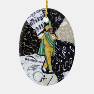 Marching Band Music Ornament