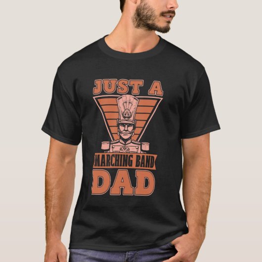 Marching Band Musicus - Gewoon een Marching Ban T-shirt (Voorkant)