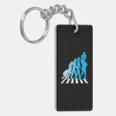 Marching Band Muzikant Tuba speler Tubaist Sleutelhanger (Voorkant Links)