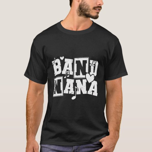 Marching Band Nana Proud Marching Band Nana Grandm T-shirt (Voorkant)