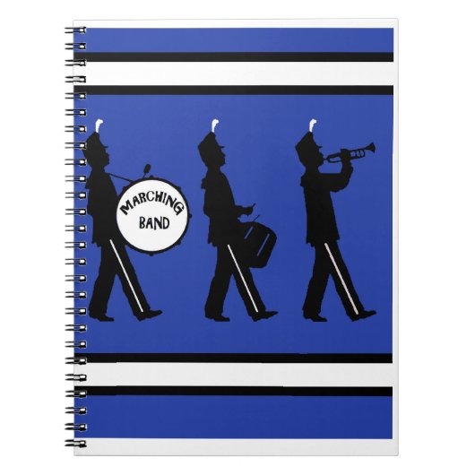 Marching Band notebook, Copyright Karen J Williams Notitieboek (Voorkant)