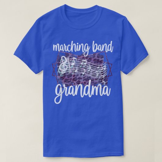 Marching Band Oma Bandlid Oma T-shirt (Design voorkant)