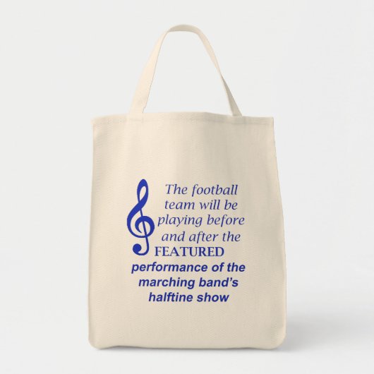 Marching Band Performance 1058 Tote Bag (Voorkant)