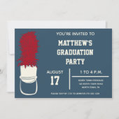 Marching Band Pet met Feathers Custom Party Kaart (Voorkant)