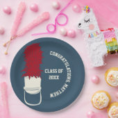 Marching Band Pet met Feathers Custom Party Papieren Bordje (Feest)