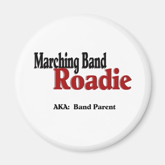 Marching Band Roadie Magneet (Voorkant)