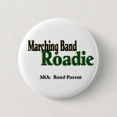 Marching Band Roadie Ronde Button 5,7 Cm (Voorkant)