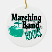 Marching Band Rocks Keramisch Ornament (Voorkant)