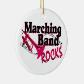 Marching Band Rocks Keramisch Ornament (Rechts)