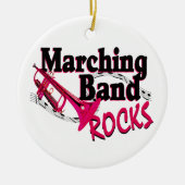 Marching Band Rocks Keramisch Ornament (Voorkant)