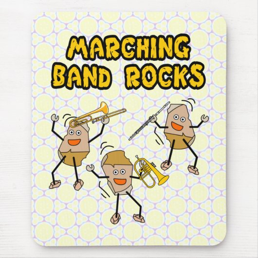Marching Band Rocks Muismat (Voorkant)
