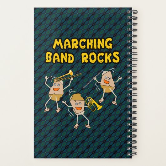 Marching Band Rocks Planner (Achterkant)