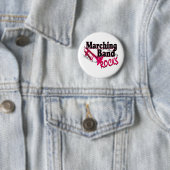 Marching Band Rocks Ronde Button 5,7 Cm (In situ)