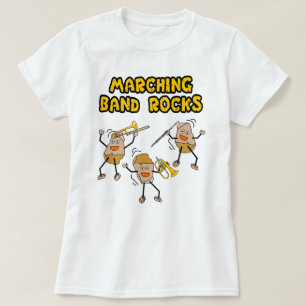 Marching Band Rocks T-shirt