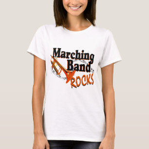 Marching Band Rocks T-shirt