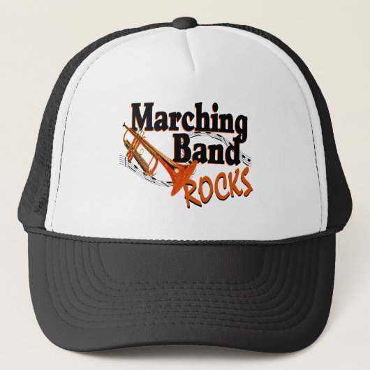 Marching Band Rocks Trucker Pet (Voorkant)