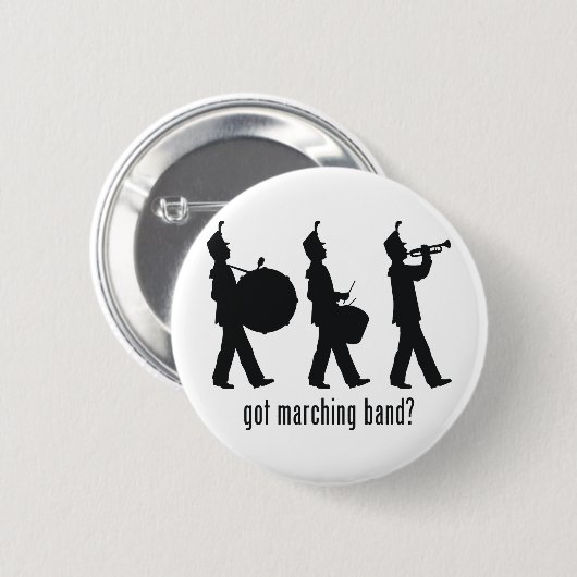 Marching Band Ronde Button 5,7 Cm (Voorkant /achterkant)