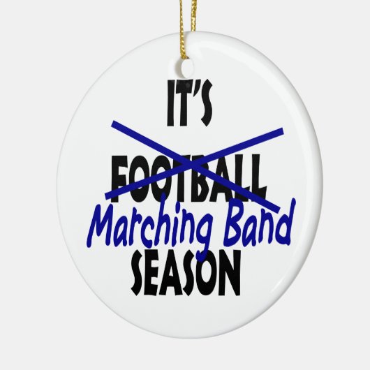 Marching Band Season Keramisch Ornament (Links)