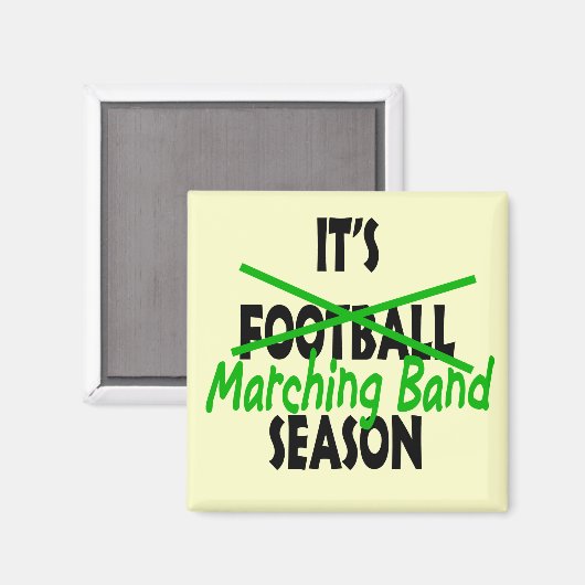 Marching Band Season Magneet (Voorkant / Achterkant)