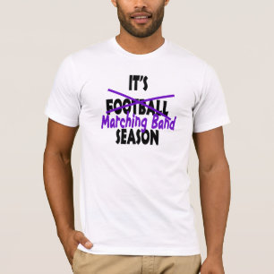 Marching Band Season/Paars T-shirt