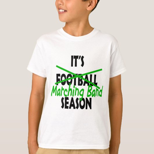 Marching Band Season T-shirt (Voorkant)