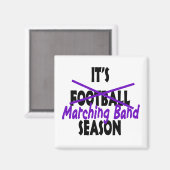 Marching Band Seizoen/ Paarse Magneet (Voorkant / Achterkant)