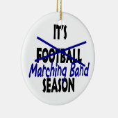Marching Band Seizoensfoto Keramisch Ornament (Rechts)