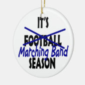 Marching Band Seizoensfoto Keramisch Ornament (Links)