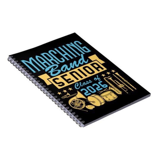 Marching Band Senior Class of 2026 Notitieboek (Rechterzijde)