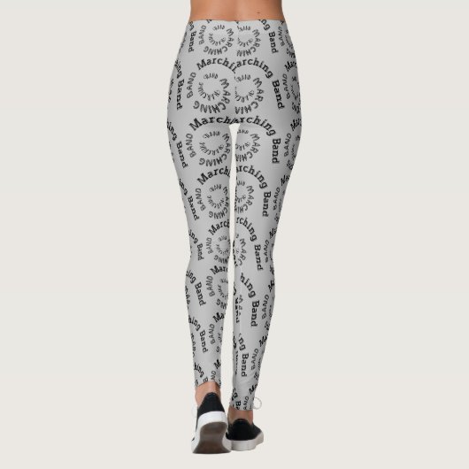 Marching Band Spiral Leggings (Achterkant)