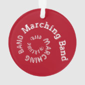Marching Band Spiral Ornament (achterkant)