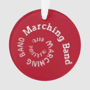 Marching Band Spiral Ornament