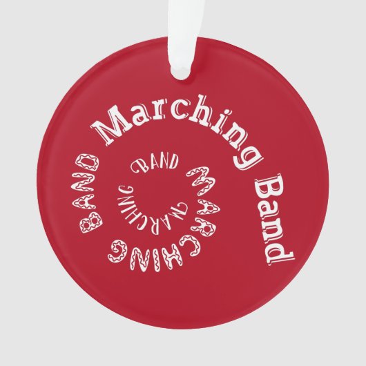 Marching Band Spiral Ornament (voorkant)