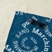 Marching Band Spiral Strandlaken (In situ)