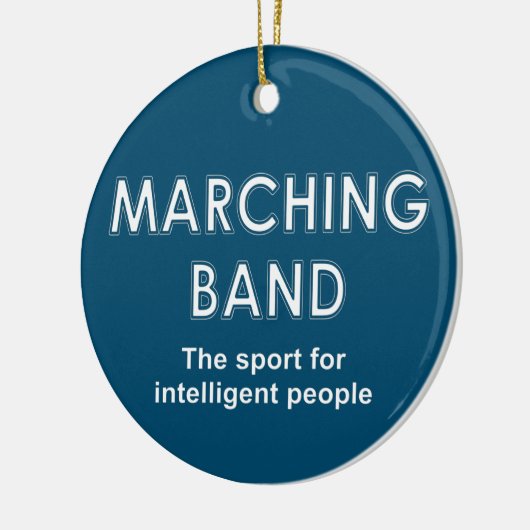 Marching Band Sport Keramisch Ornament (Links)
