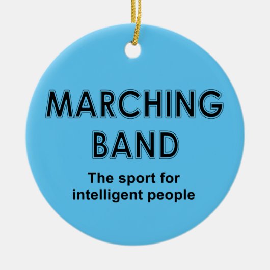 Marching Band Sport Keramisch Ornament (Voorkant)