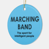 Marching Band Sport Keramisch Ornament (Links)